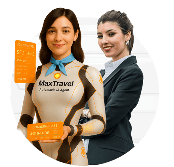 empresa de servicios Agente IA de turismo y hotelería